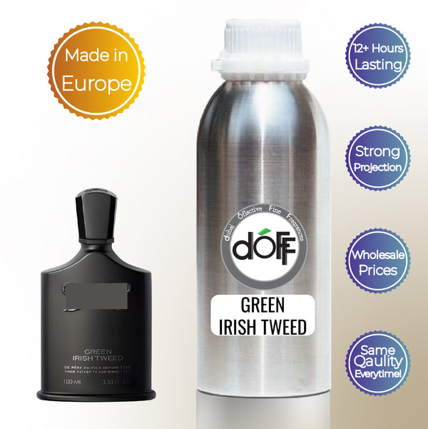 CRE*D- GREEN IRISH TWEED